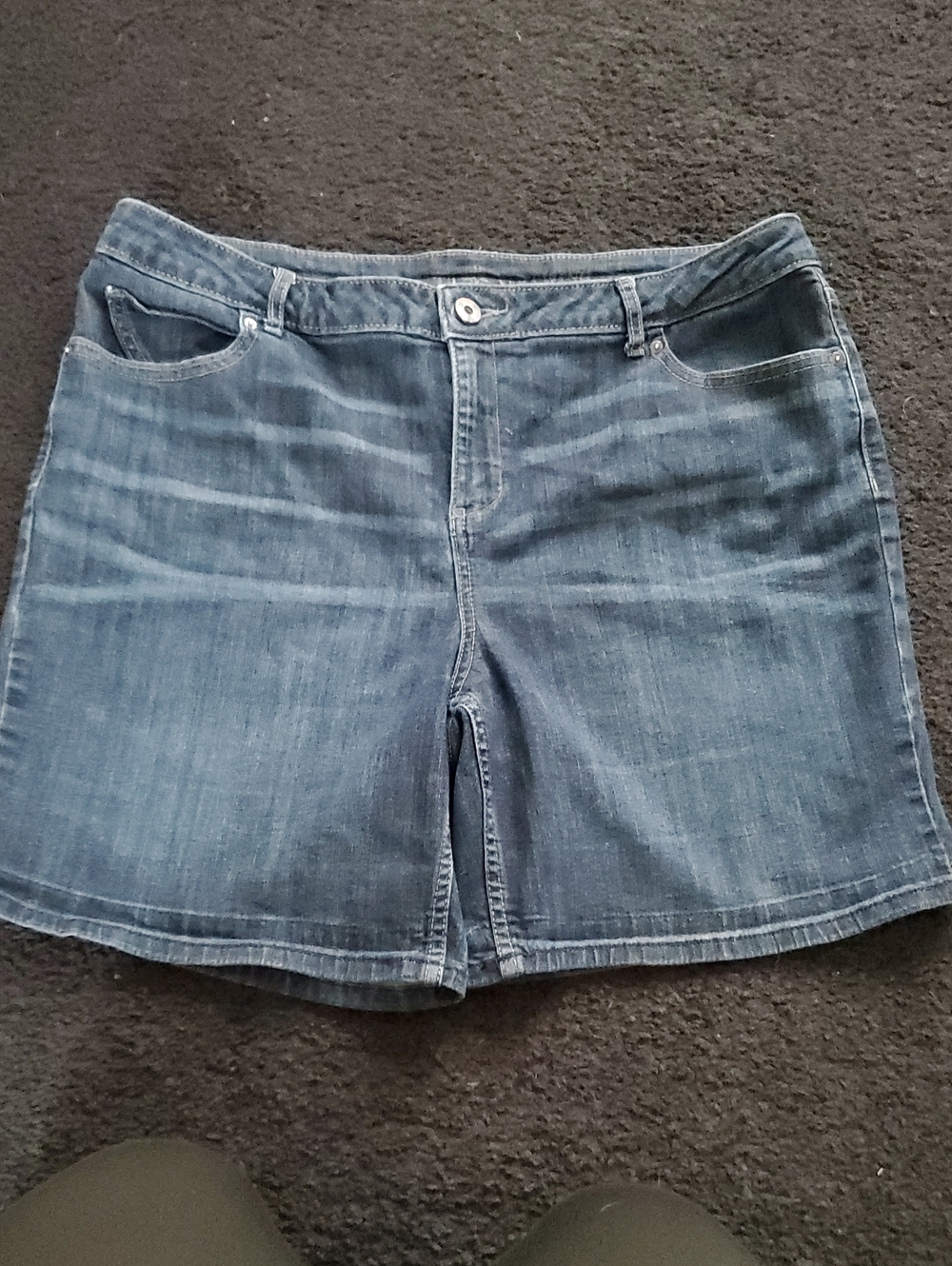 Simply Vera Vera Wang Blue Denim Women's Shorts